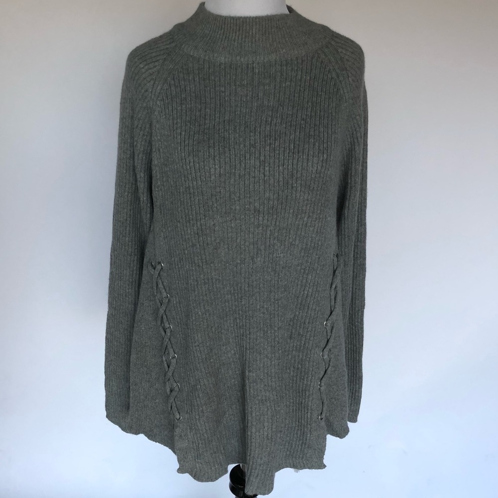 Super Stylish Cozy Knit Sweater Mock Turtle Neck